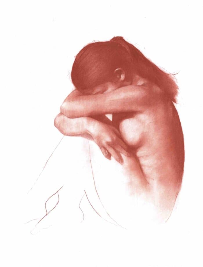 Gallery 47 Hidden (red chalk)