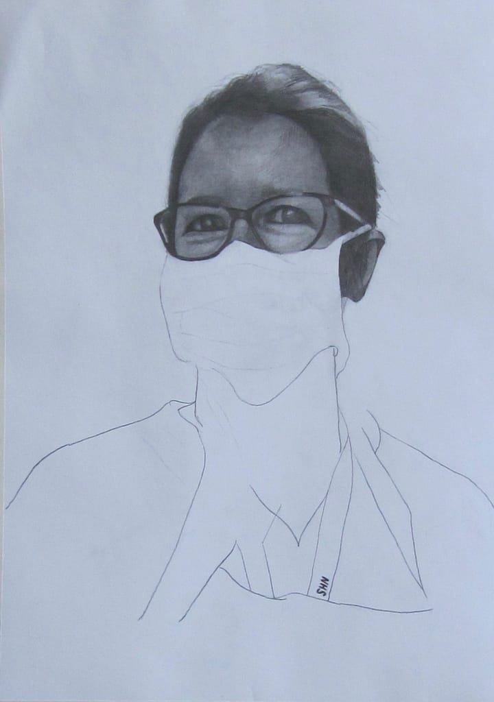 Portraits 15 Paint NHS Hero Suzanne Ramsay